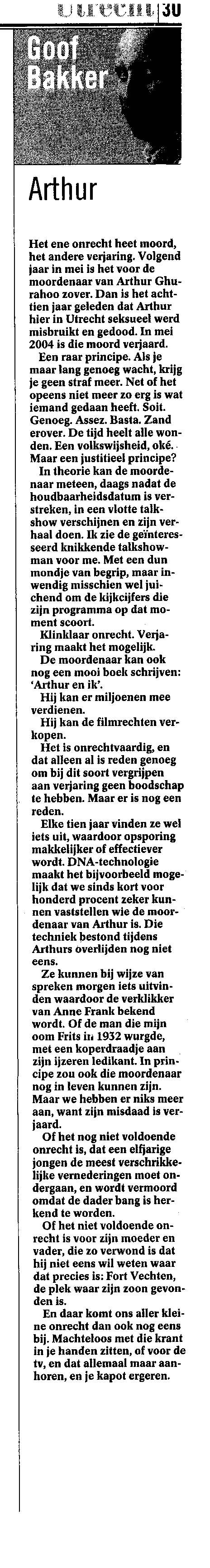 Volkskrant_2003-11-08-arthur