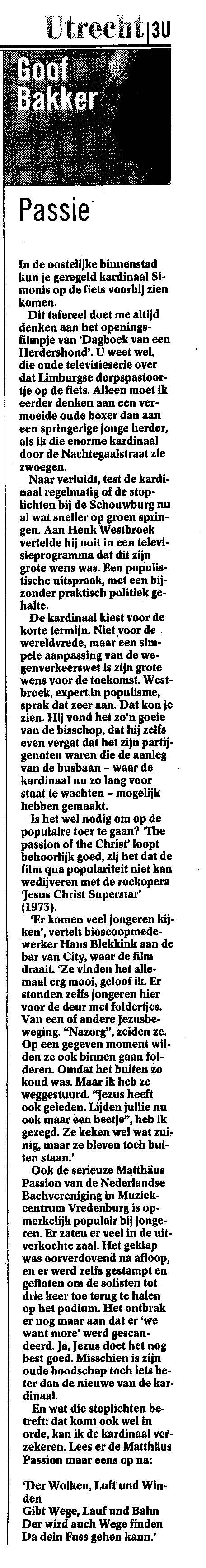 Volkskrant_2004-04-10-_Passie