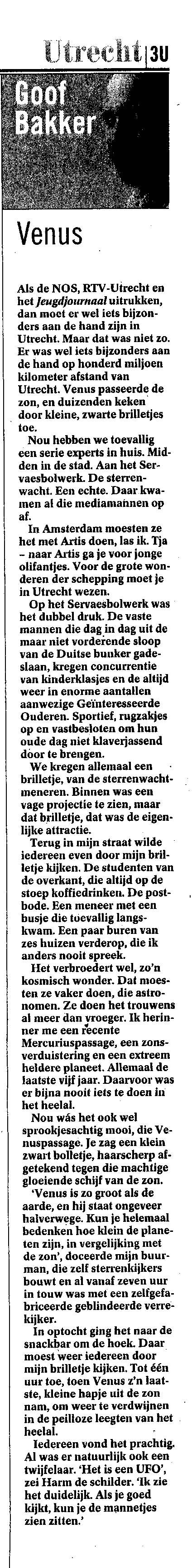 Volkskrant_2004-06-12-Venus